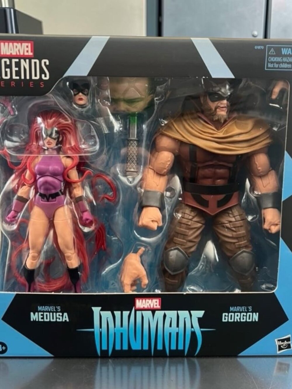 NIB Marvel Legends Series MEDUSA & GORGON Action Figure 2 Pack THE INHUMANS